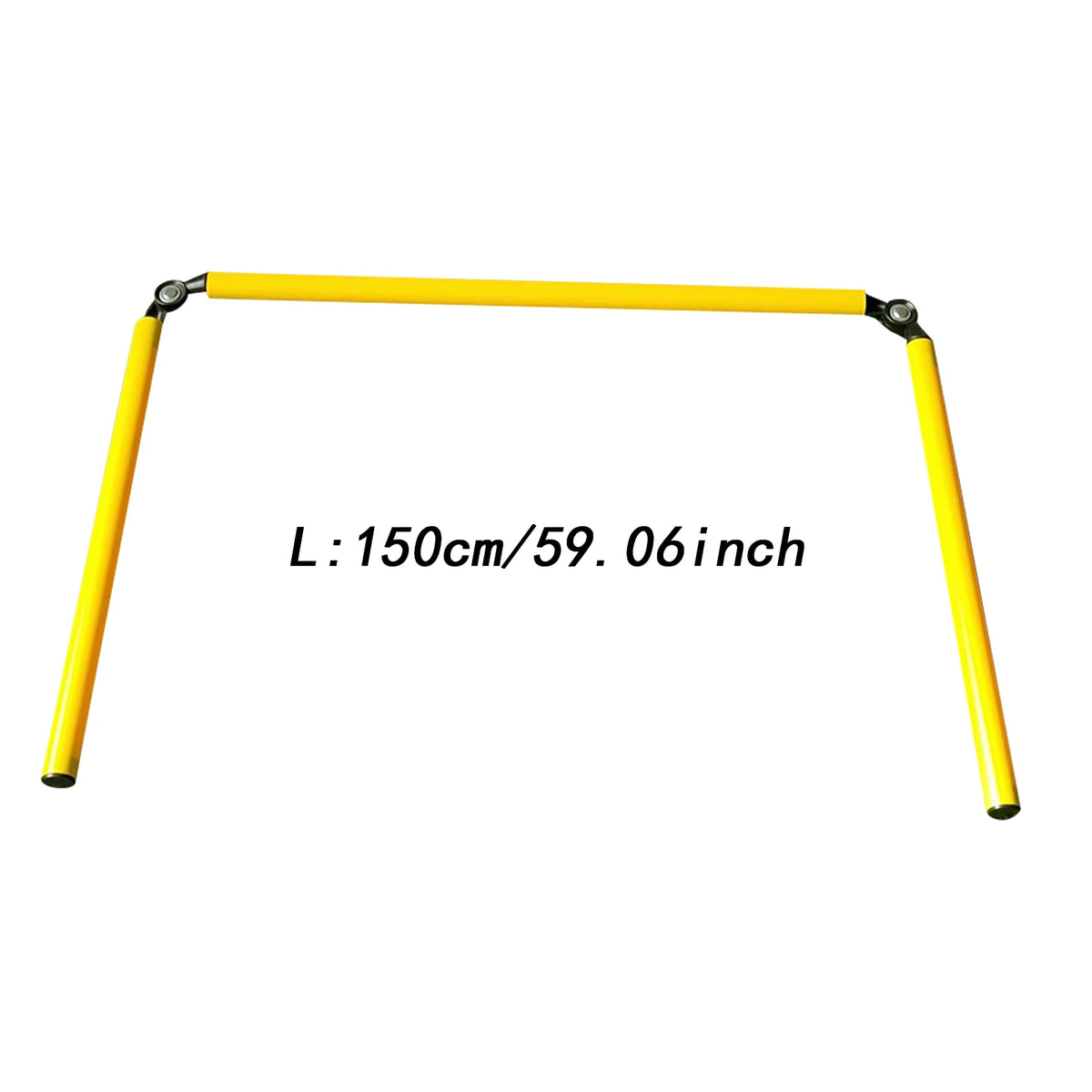 Football Agility Training Poles Speed and Agility Training Equipment Folding Soccer Agility Pole Set for Competition Practice