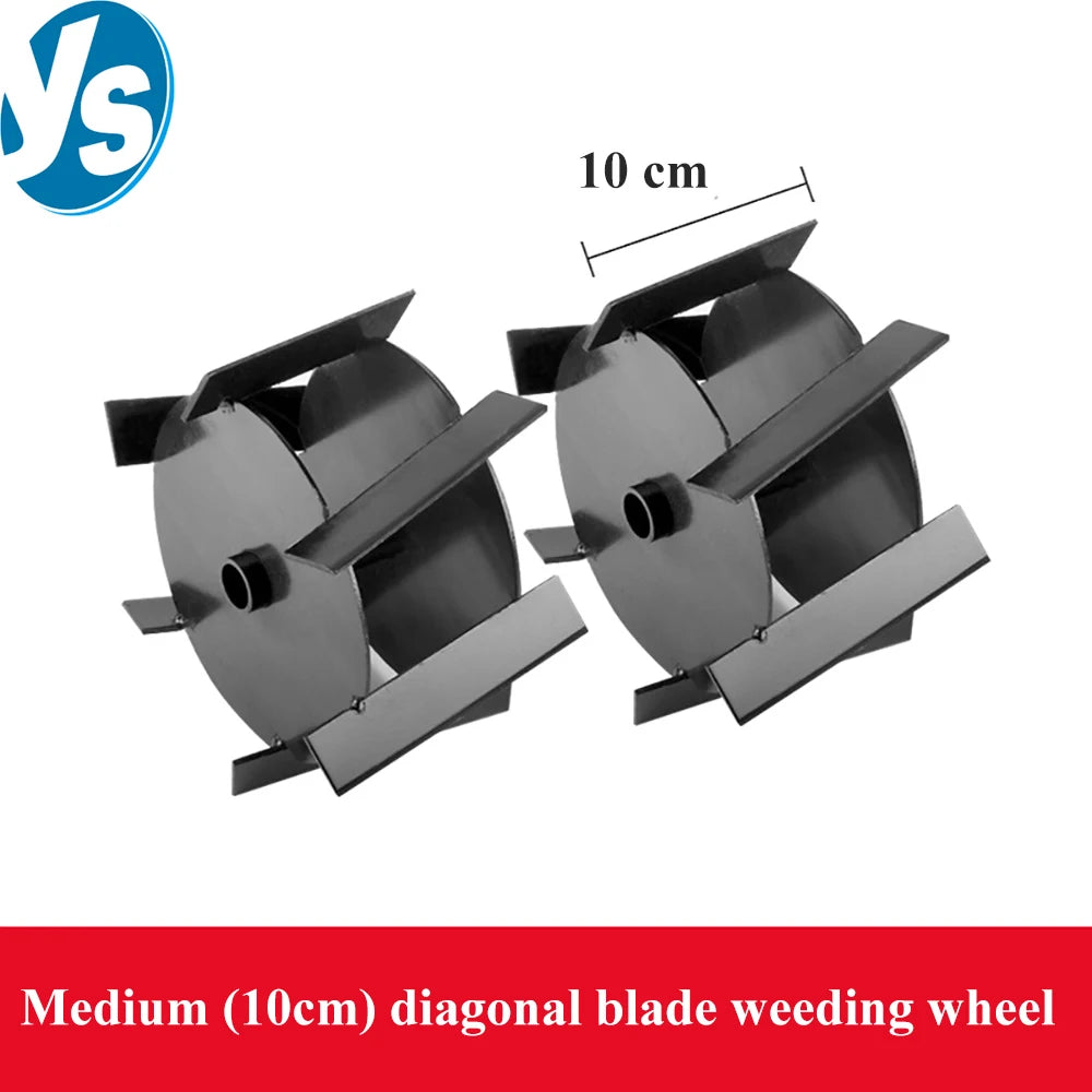 Lawn Mower Accessories Loosening Soil Digging Trenches Weeding Guide Wheel Sharp and Effortless Electric Lawn Mower