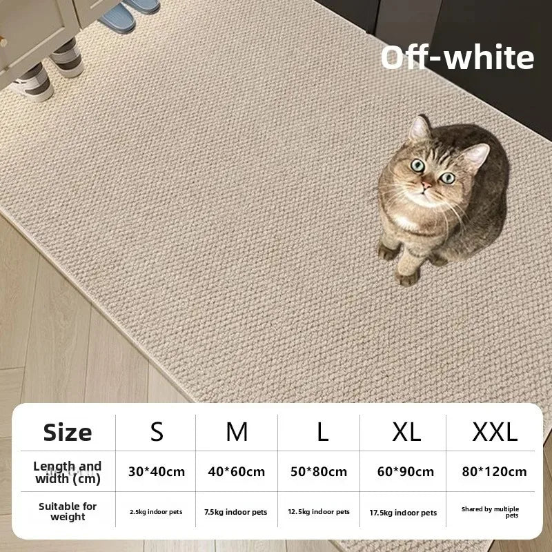 Durable Sisal Cat Scratch Pad Anti Slip Scratching Board for Indoor Cats Furniture Protection Pet Mat