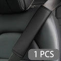 Car accessories seat belt PU Leather Safety Belt Shoulder Cover Breathable Protection Seat Belt Padding Pad Auto Interior Access