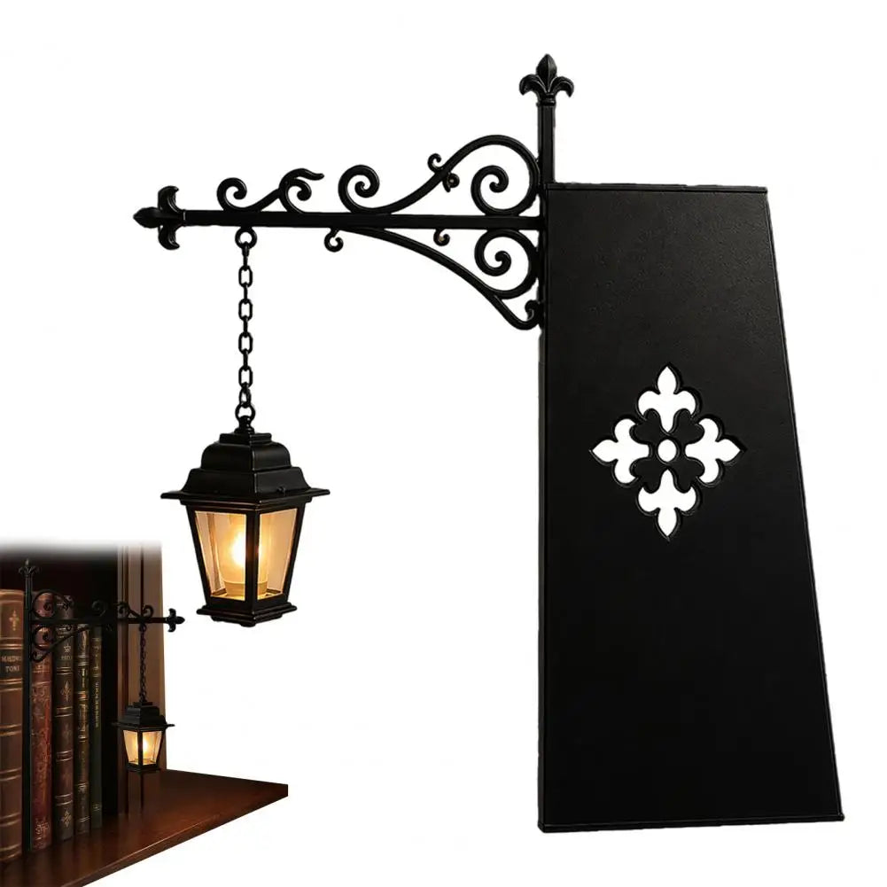 Bookshelf Lamp Library Lantern Light Library Lantern Bookshelf Light Vintage Reading Nook Led Night Lamp Decorative for Home