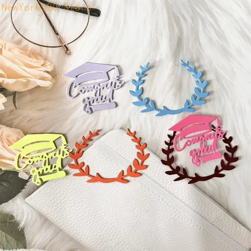 Graduation Metal Cutting Dies DIY Scrapbooking Decorative Embossing Paper Cards N84C