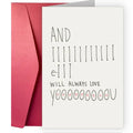 1 PC Valentine's Day Cards For Every Person In Your Life, A Fun And Creative Holiday Greeting Card Sweet Funny Card For Valentin