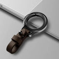 Luxury Key Chain Fashion Keychain Durable Leather For Car Key Ring Holder Horseshoe Buckle Gift Accessories Personalized Car Key