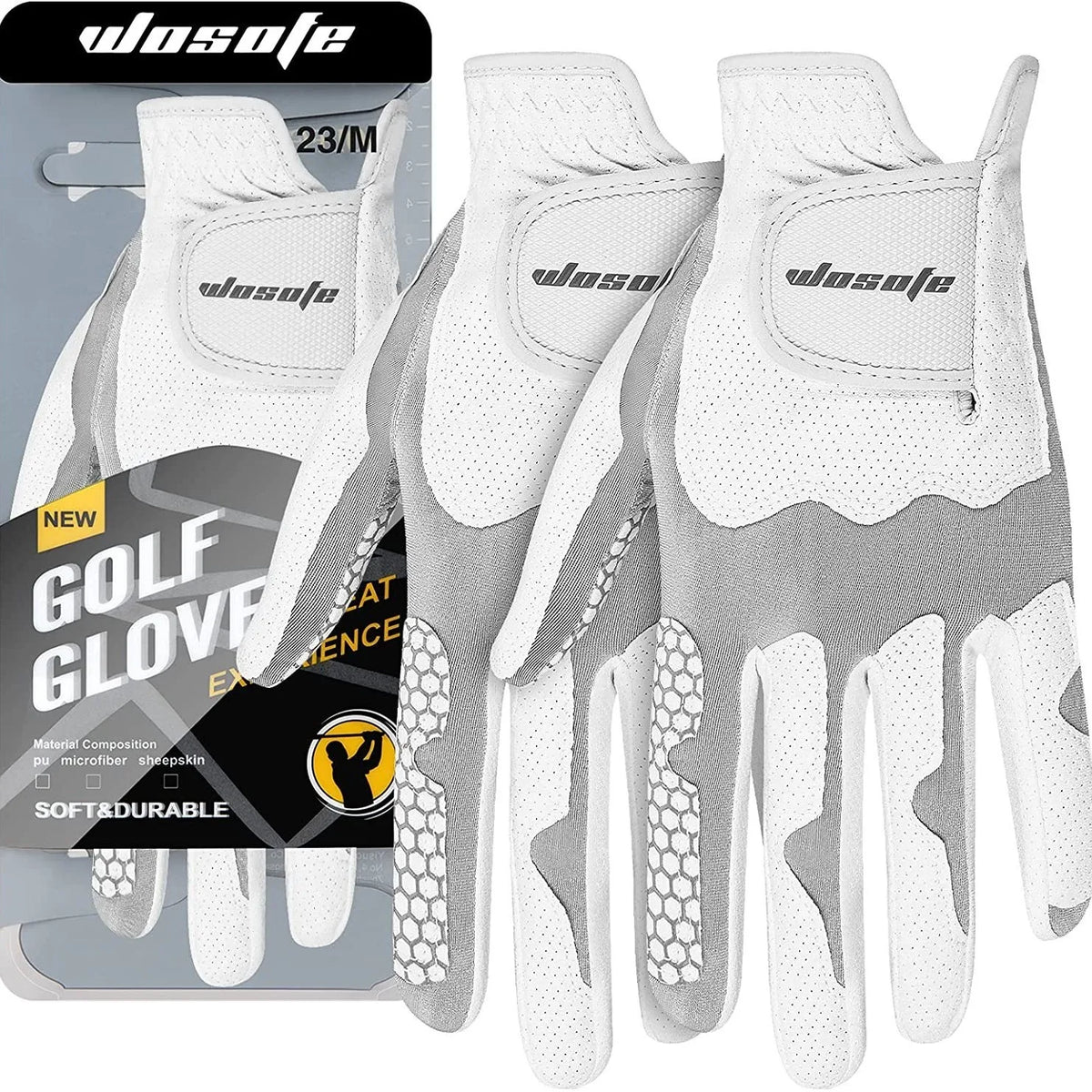 2025 New High-End Golf Gloves, Left-Hand Golf Gloves for Men, Breathable and Anti-Slip Left-Hand Golf Gloves for Men