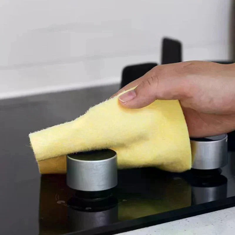 5/10 Kitchen Dishcloths, Reusable, Cleaning Cloths, Dishcloths, Towels, Pot And Pan Cleaning Mats, Kitchen Cleaning Brushes