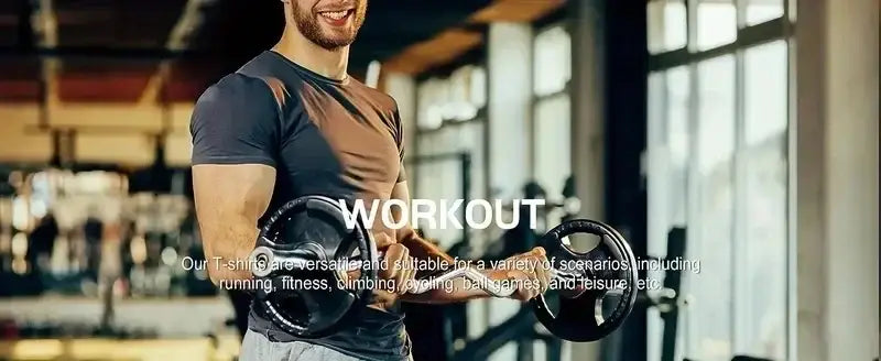 Haltère noir et gris avec prise texturée pour homme, avec un ensemble de sport deux-pièces pour homme, d’été, pour l’exercice et la condition physique