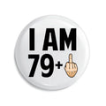 21st 30th 40th 50th 60th 70th 80th Birthday Button Pin Badge Happy Birthday Party Decoration Photo props present Gift keepsake