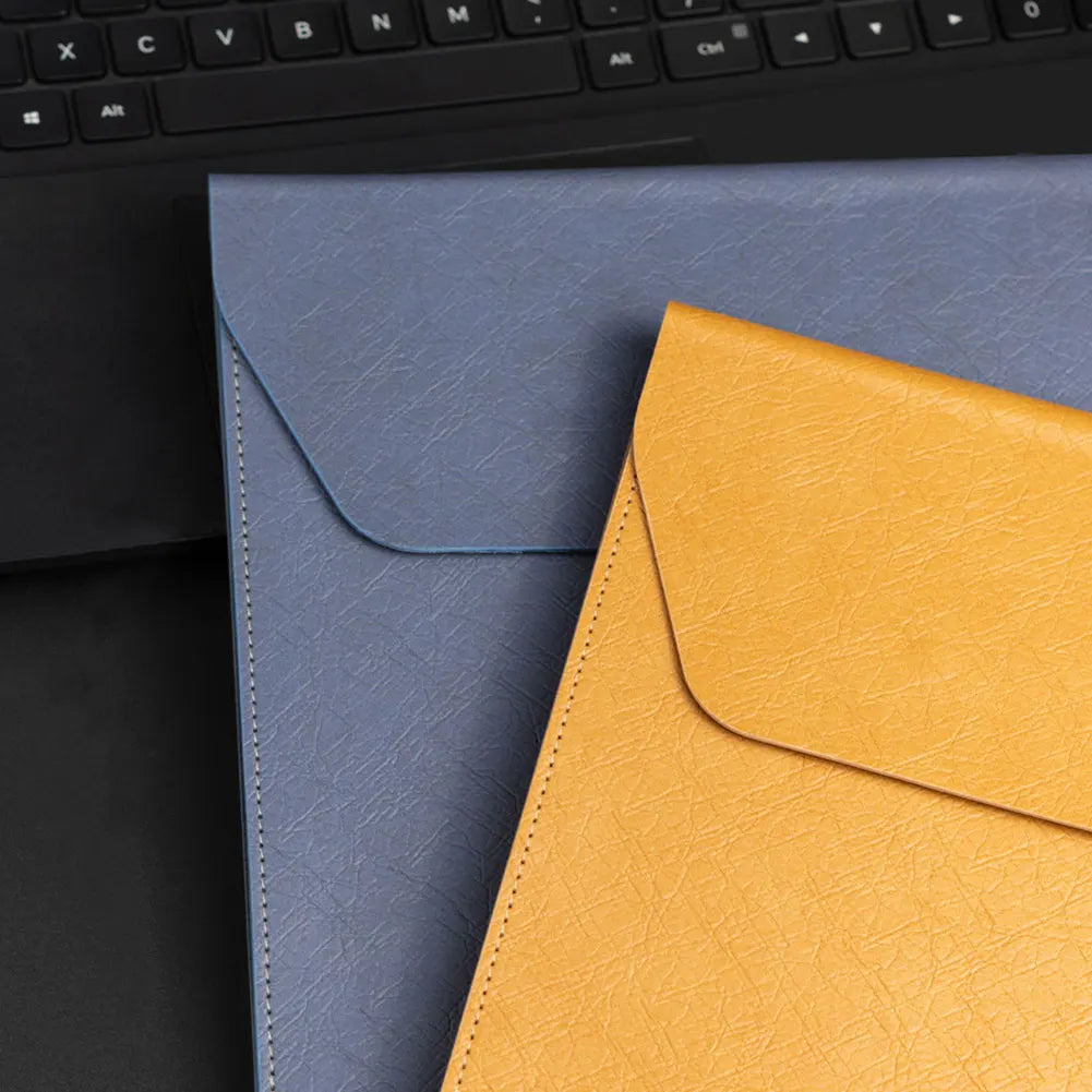 Leather A4 Document Folder,Business Briefcase File Bag,Document Paper Organiser Bag,Travel Document Holder For Office Storage