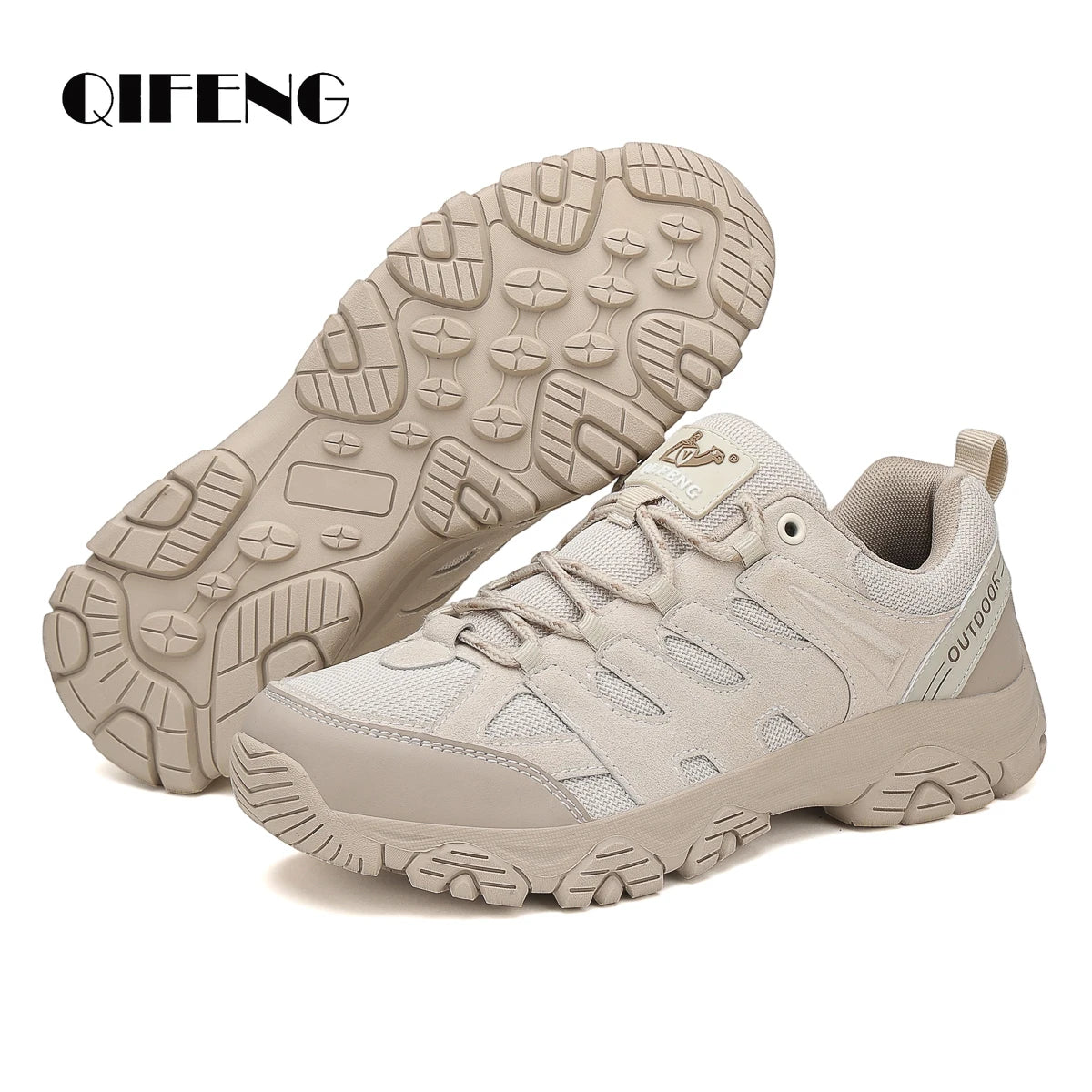 2025Men Leather Casual Shoes Winter Fashion Retro Leather Shoe Sport Outdoor Off-Road Black Trail Footwear Low Top Spring Autumn