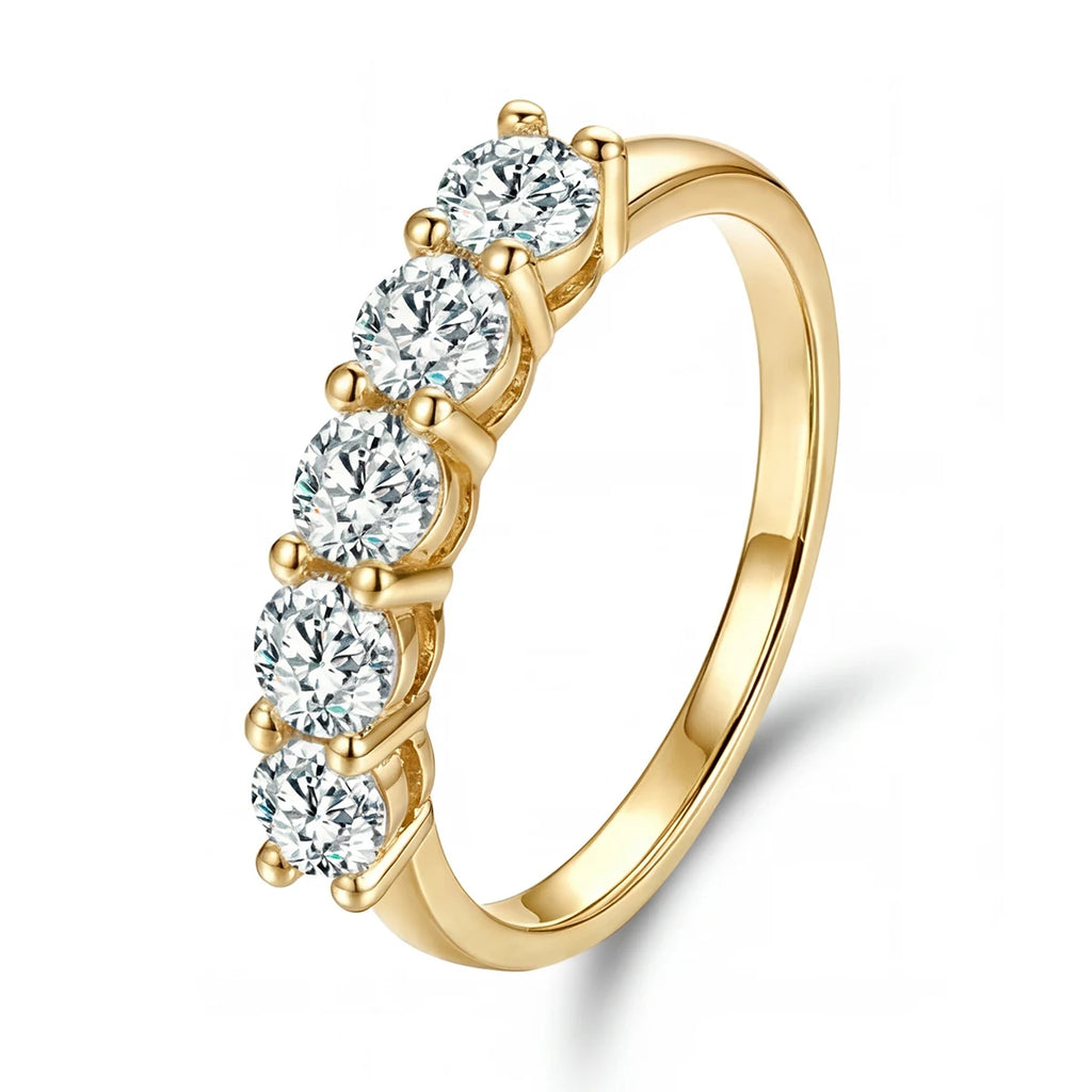 925 Sterling Silver Gorgeous Shiny Round Zircon Ring For Women Engagement Wedding Party Luxury Fashion High Quality Fine Jewelry