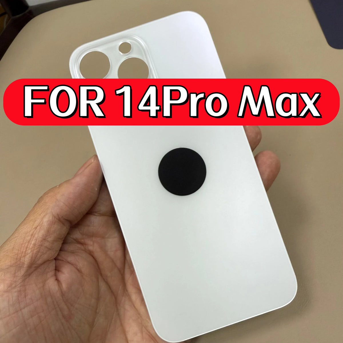 1Pcs Rear Back Cover Glass For iPhone 14 Pro Max Replacement Housing Shell Repair Parts For iPhone14PM Rear Glass Panel