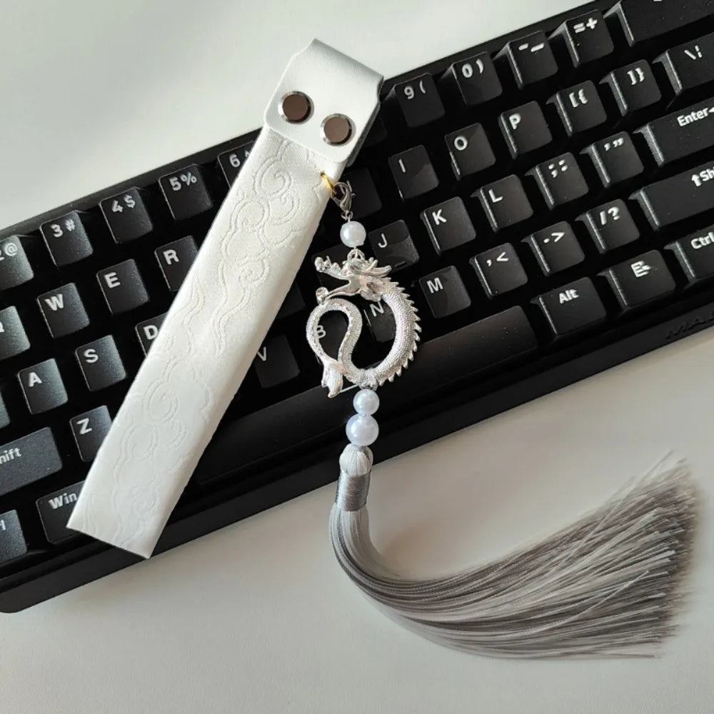 Chinese Retro Style for Wooting Decoration Keyboard Ribbon Personalization Customized Modification Gaming Accessories Gifts