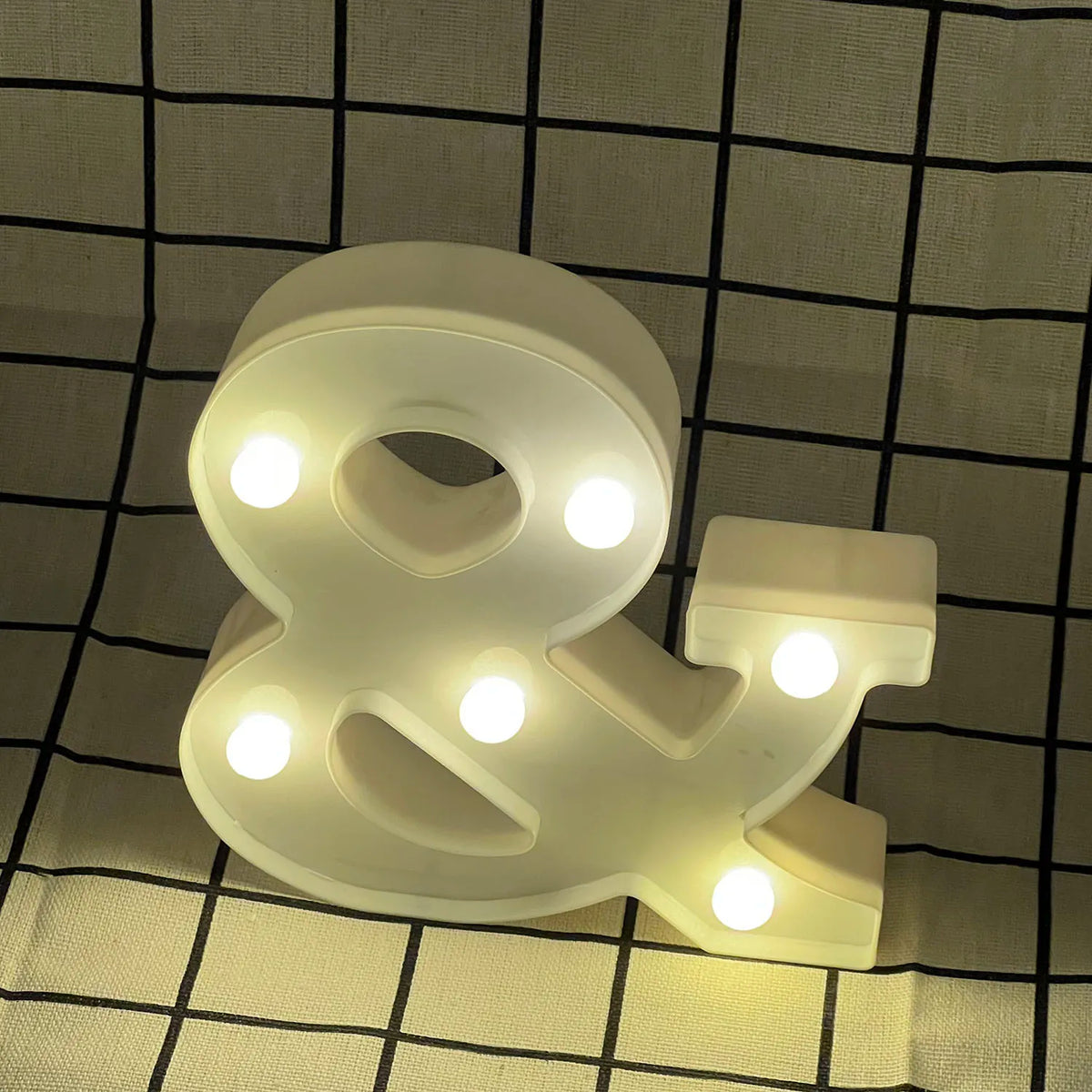 Alphabet LED Letter Lights Luminous Number Lamp Battery Night Light for Wedding Birthday Christmas Party  Home Decoration