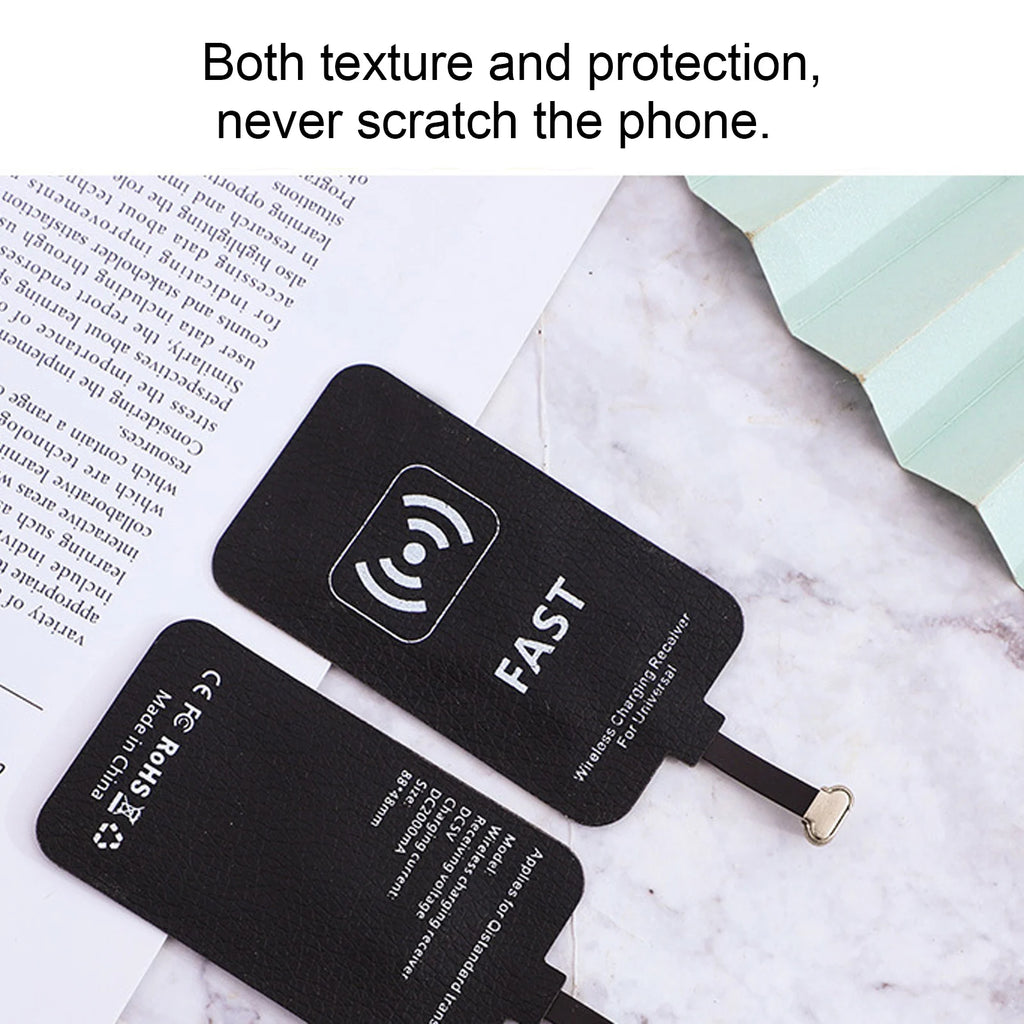 Wireless Charger Adapter 10W Wireless Charging Receiver Type C Interface Wireless Charging Receiver Chip for Mobile Phones