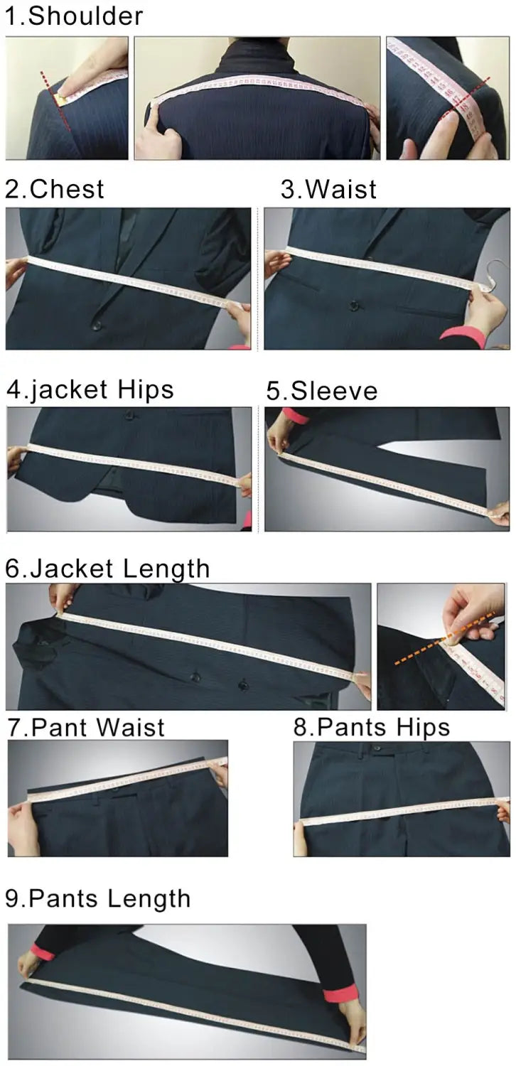Black slim fit men 3-piece tuxedo suit jacket with structured shoulders and classic double-breasted closure type designed for business and wedding occasions.