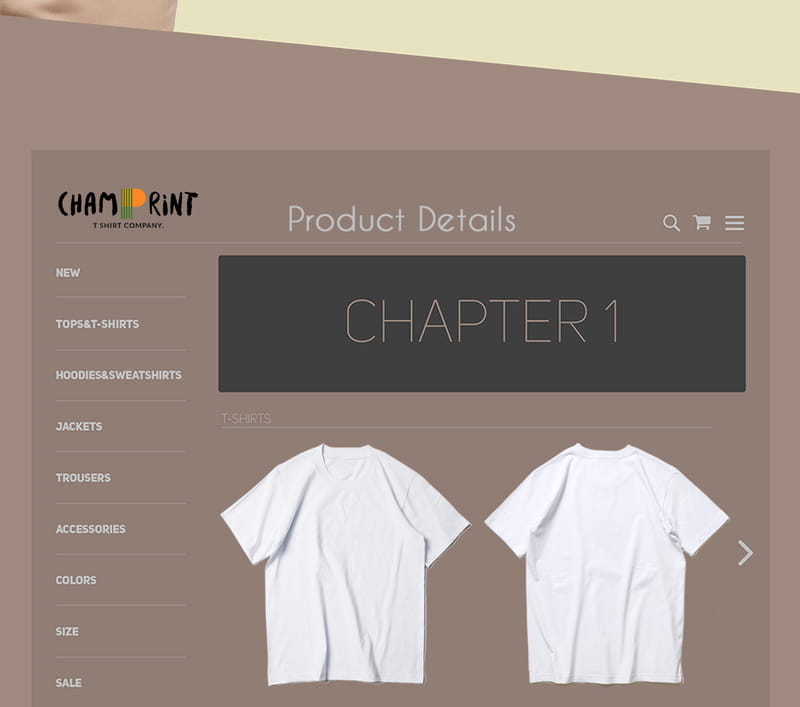 T-shirt en coton pour homme avec chat jouant de la guitare, blanc, doté d’un col rond simple et de manches courtes, présenté avec vues de face et de dos.