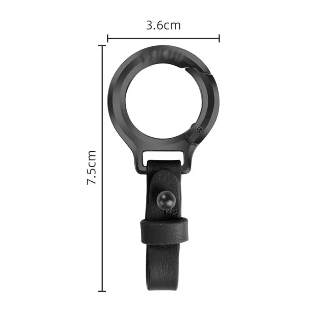 Luxury Key Chain Fashion Keychain Durable Leather For Car Key Ring Holder Horseshoe Buckle Gift Accessories Personalized Car Key