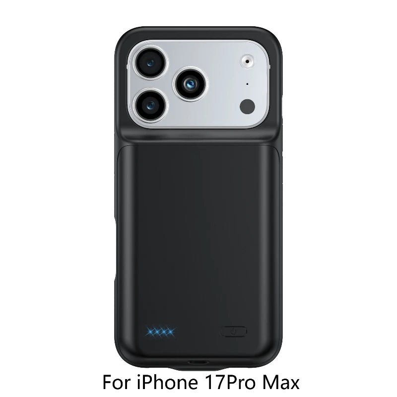 10000mAh Battery Case for Iphone 17 17Air 17Pro 17ProMax Portable Power Bank Charger Cover for IPhone 17/17Air/17Pro /17Pro Max
