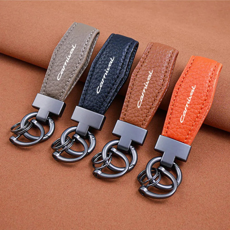 Car Key Chain Hanging Chain Business Gift Key Chain Car Key Belt Key Chain For KIA carnival Accessories Solid color key chain