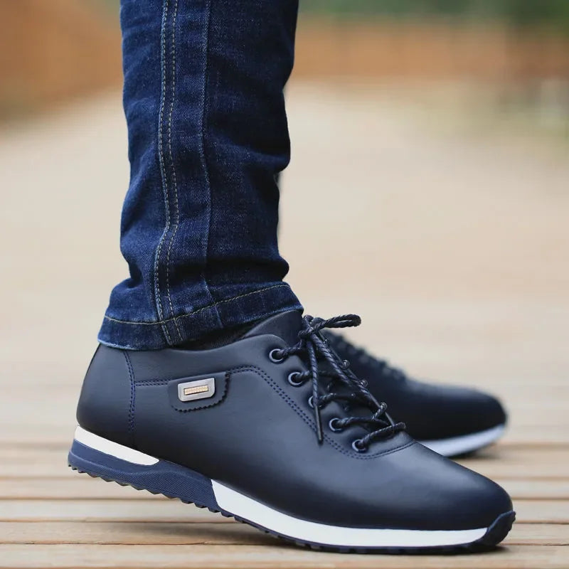 Men Shoes Business Casual Shoes for Male PU Leather Shoes 2025 Sneakers Men Fashion Loafers Walking Footwear Zapatos De Hombre
