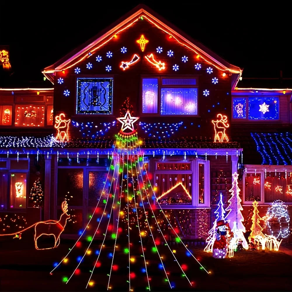 Christmas Tree Decoration light, USB powered mood light suitable for indoor and outdoor use, Christmas, and holiday decoration