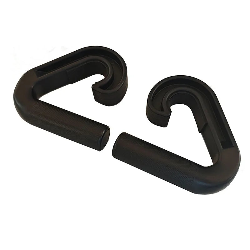 MKA a pair Multifunctional Grip Gyms Handle Pulls Up Resistance Band Handle Workout Handle for Barbell and Resistance Band