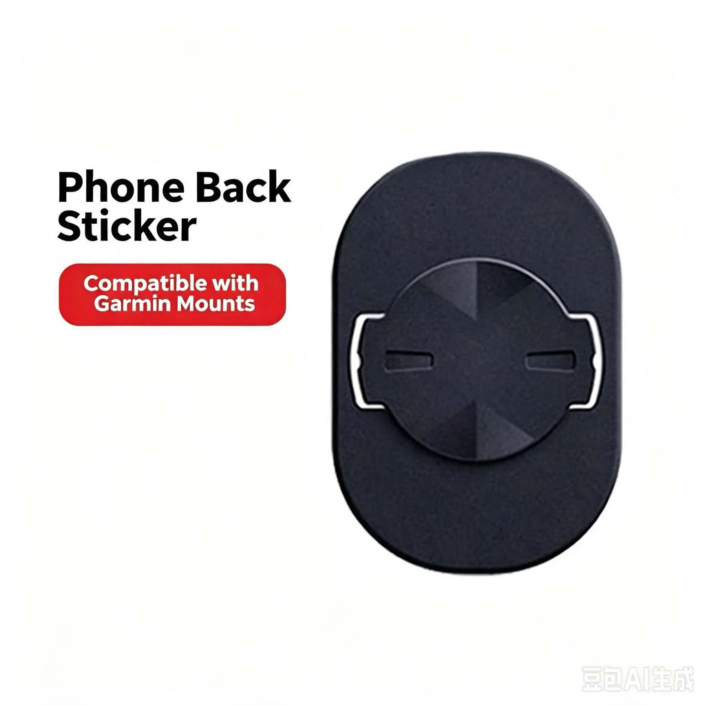 Cycling Phone Navigation Bike Computer Mount Backplate Adapter Anti-drop Lanyard Smartphone Bracket Accessories