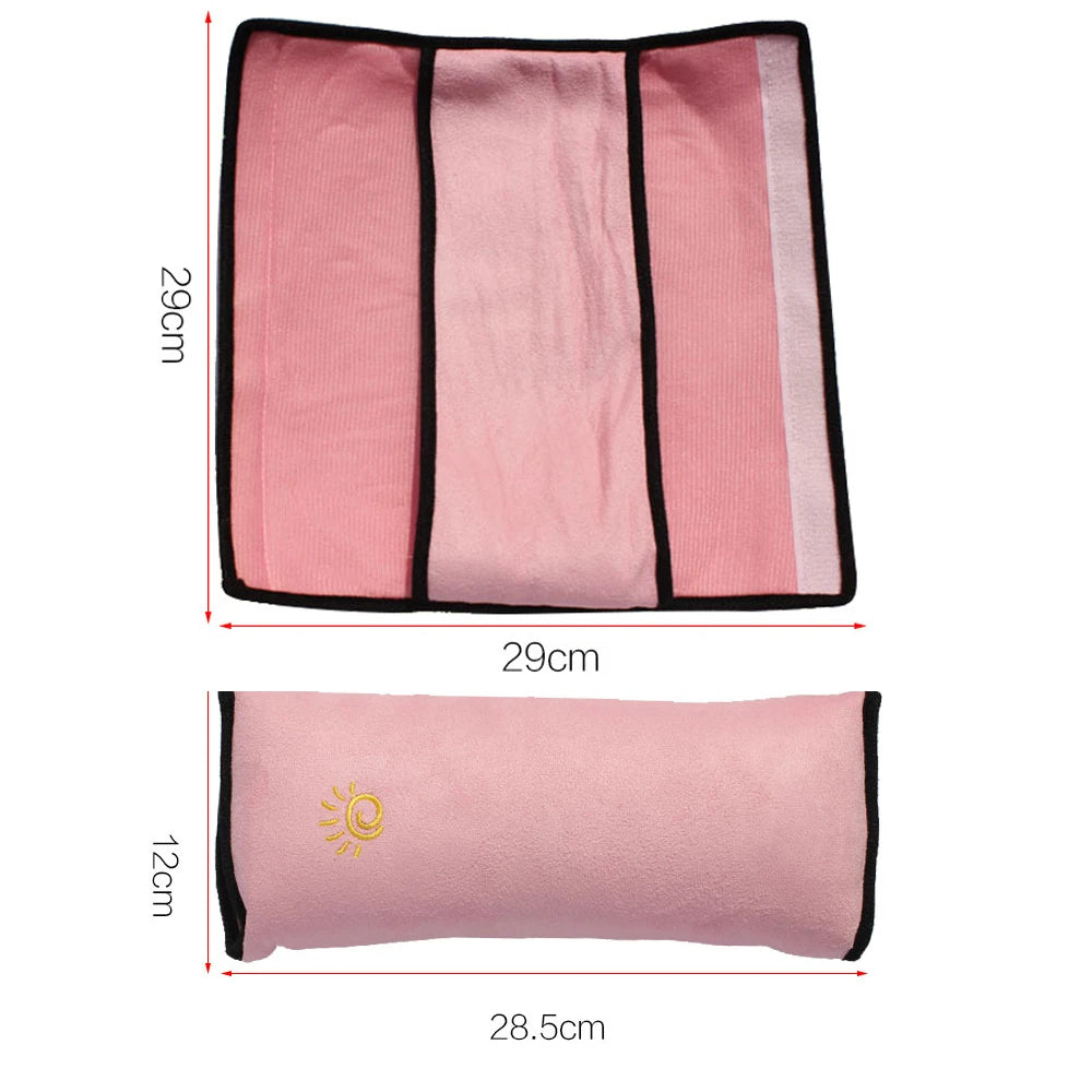 Baby Pillow Car Safety Belt & Seat Sleep Positioner Protect Shoulder Pad Adjust Vehicle Seat Cushion for Kids Baby Playpens Tool