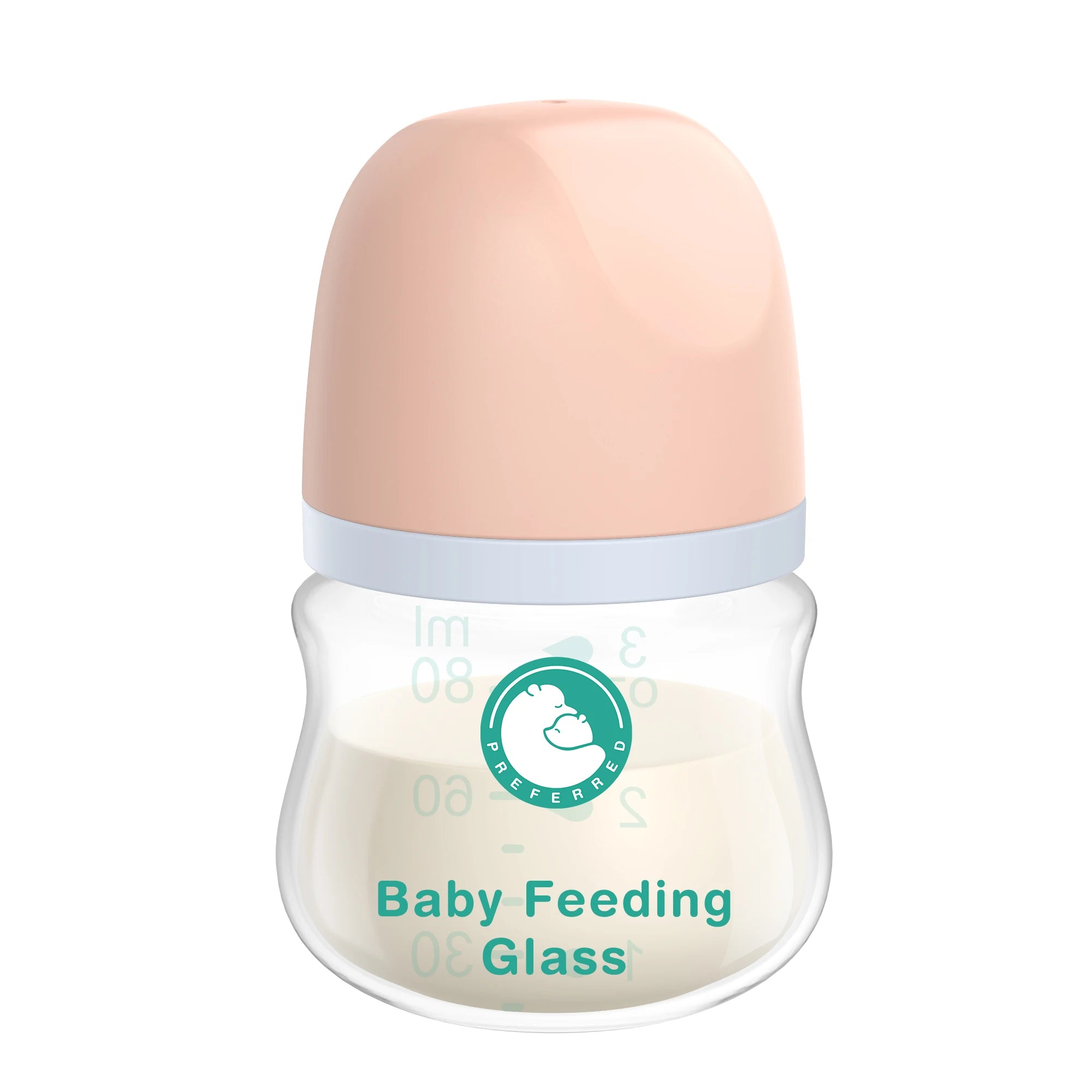 1PCS Newborn Feeding Bottles 90ML/160ML Baby Bottle Glass Bottles Anti-flatulence Milk Feeding Bottles Infant BPA Free