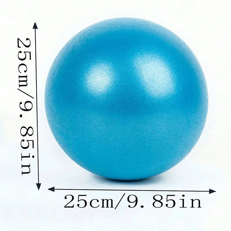 25 cm explosion-proof PVC mini yoga ball straw ball pilates ball pose ball small fitness ball straw ball