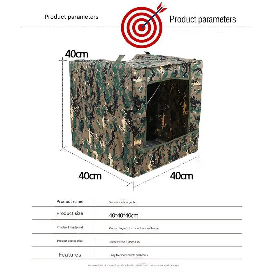 Hunting Practice Shooting Target Box Slingshot Training Target for Outdoor Recreation Toys Shooting Accessories Multi-Purpose