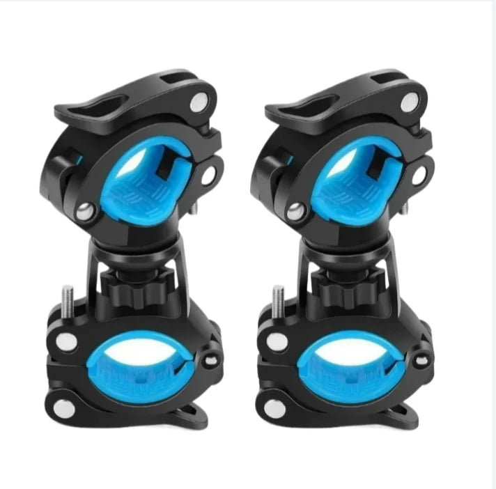 Cycling  Accessories For 360 Degree Bicycle Lamp Holder LED Flashlight Stand Bike Light Bracket Multifunctional Rotatable