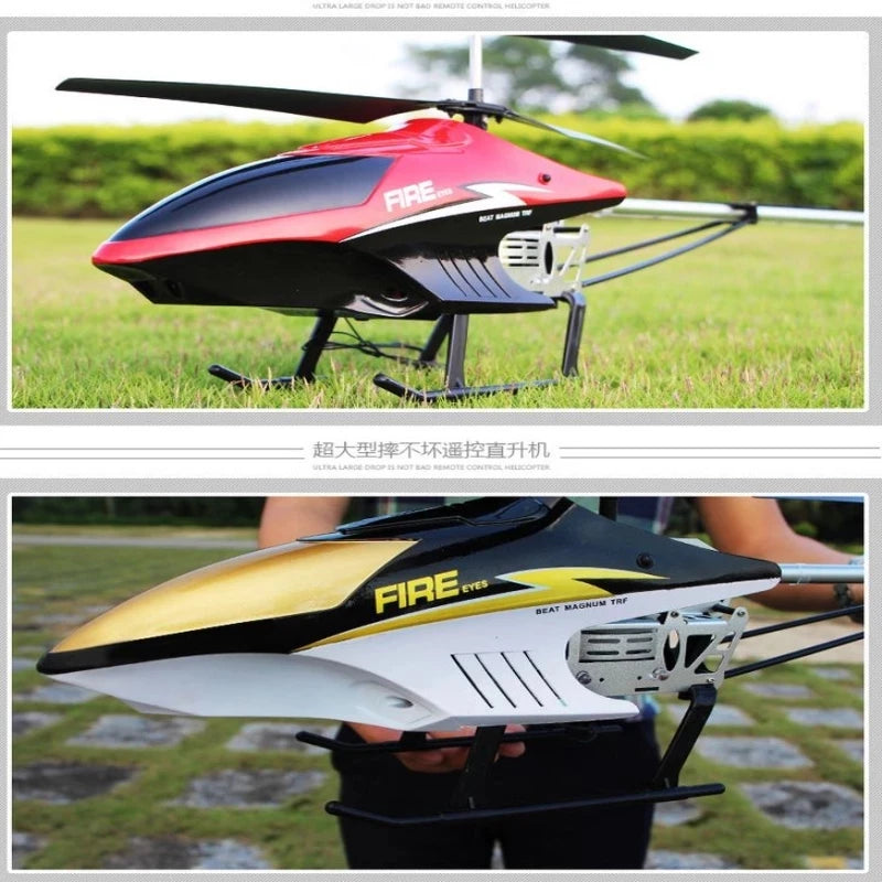 2026 New Remote Control Helicopter 80cm Extra 3.5CH Rc Drone Durable Charging Toy Drone Model UAV Outdoor Aircraft Helicopter