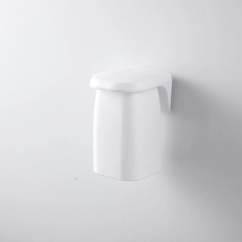 Bathroom Accessories Minimalist Magnetic Mouthwash Cup Wall Mounted Toothbrush Storage Rack Brushing Cup Washing Cup Dental Jar