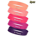 Silicone Finger Toe Resistance Bands Yoga Pull Band With 6 Resistance Levels For Strength Training Physical Therapy Workout