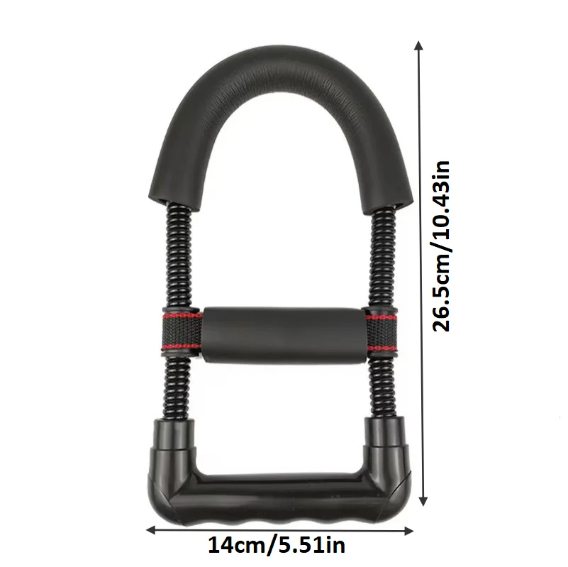 Professional Hand Strength Trainer Electroplated Non-Peeing High-Intensity Wrist Fitness Equipment Arm Exerciser for Enhanced Gr