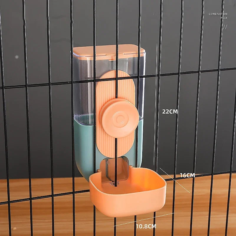 Pet Hanging Water Fountain Convenient Automatic Feeder Dog Feeding Bowl Cat Water Drink Kit Tool Food Storage Container