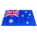 Vibrant blue australia national flag 90x150cm polyester printed with union jack and seven white stars for home decor