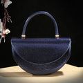 Valentine's Day Gift,Small Simple Design Square Evening Bag, Diamond Studs Clutch Bag, Suitable for Parties and Weddings