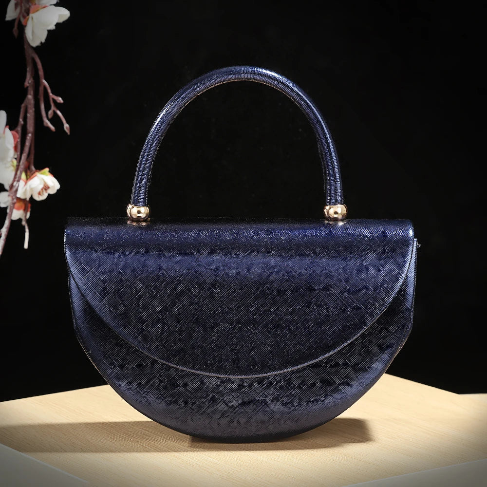 Valentine's Day Gift,Small Simple Design Square Evening Bag, Diamond Studs Clutch Bag, Suitable for Parties and Weddings
