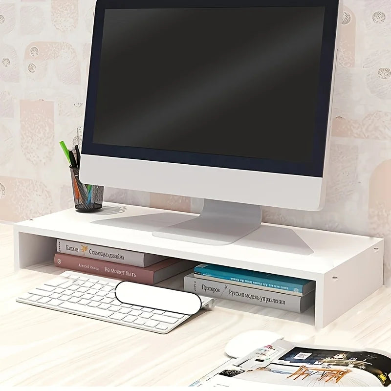 Computers with Elevated Shelves, Laptops with Elevated Shelves, Office Desk Storage Racks, Desktop Storage Racks, Home Dormitory
