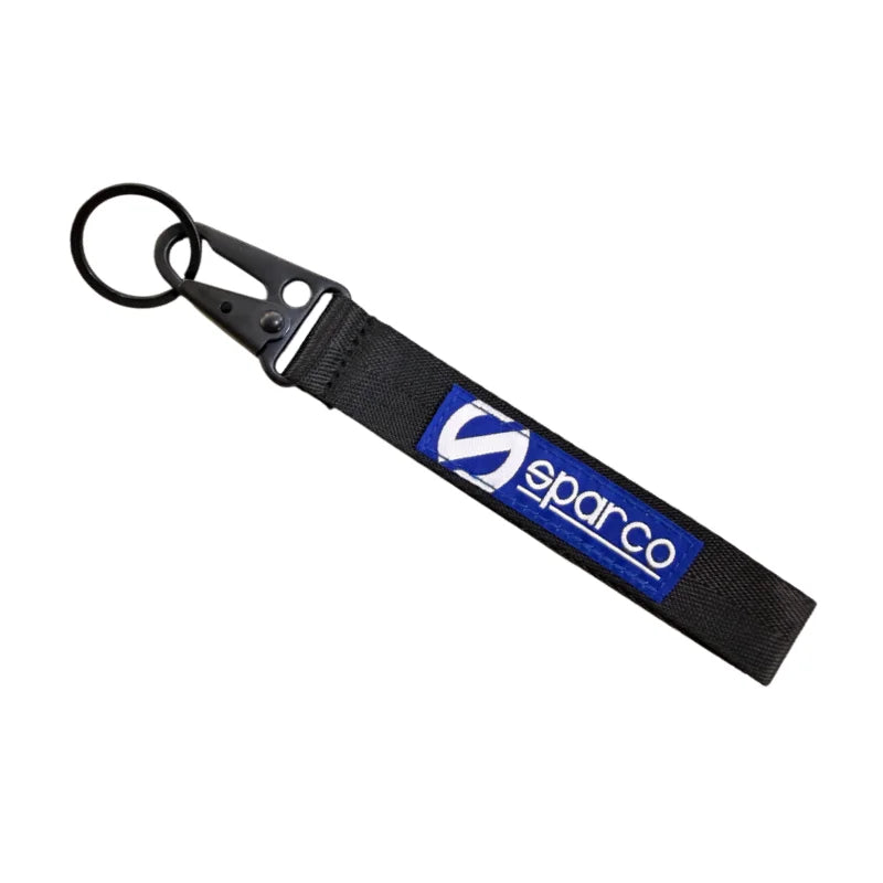 Sparco Keychain, Hanging Rope, Metal Keyring Accessories, Car and Motorcycle Keyrings