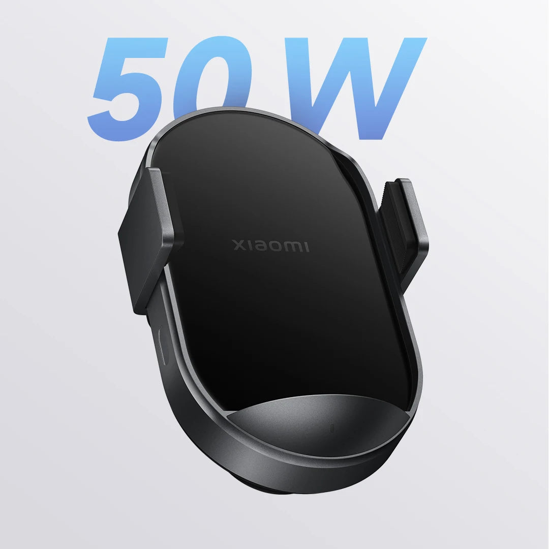 Xiaomi 50W Car Wireless Charger Set Dual Interface Fast Quick Charging Support Power-Off and Inductive Expansion Portable Holder