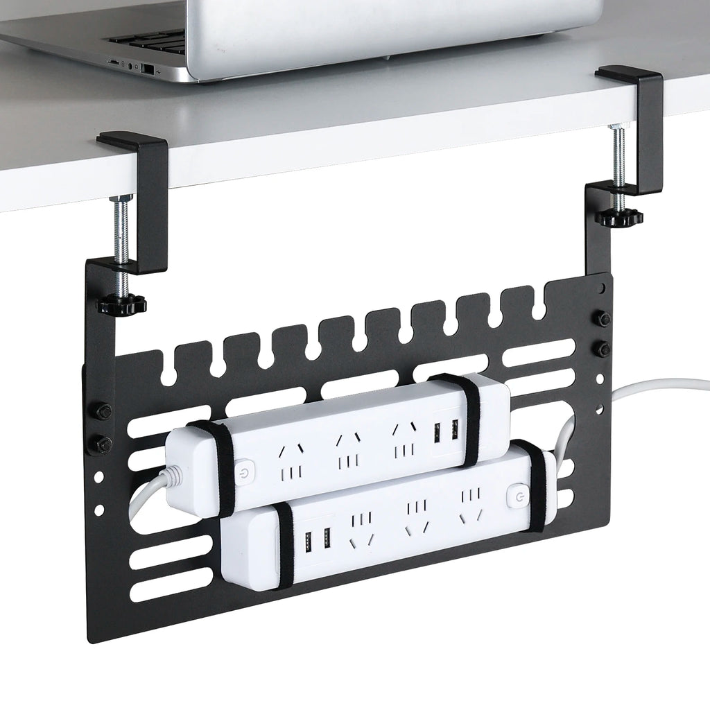 Table Cable Management Rack, No Drill, Cable Management Under the Table, Saving Space Under the Desk