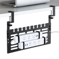 Table Cable Management Rack, No Drill, Cable Management Under the Table, Saving Space Under the Desk