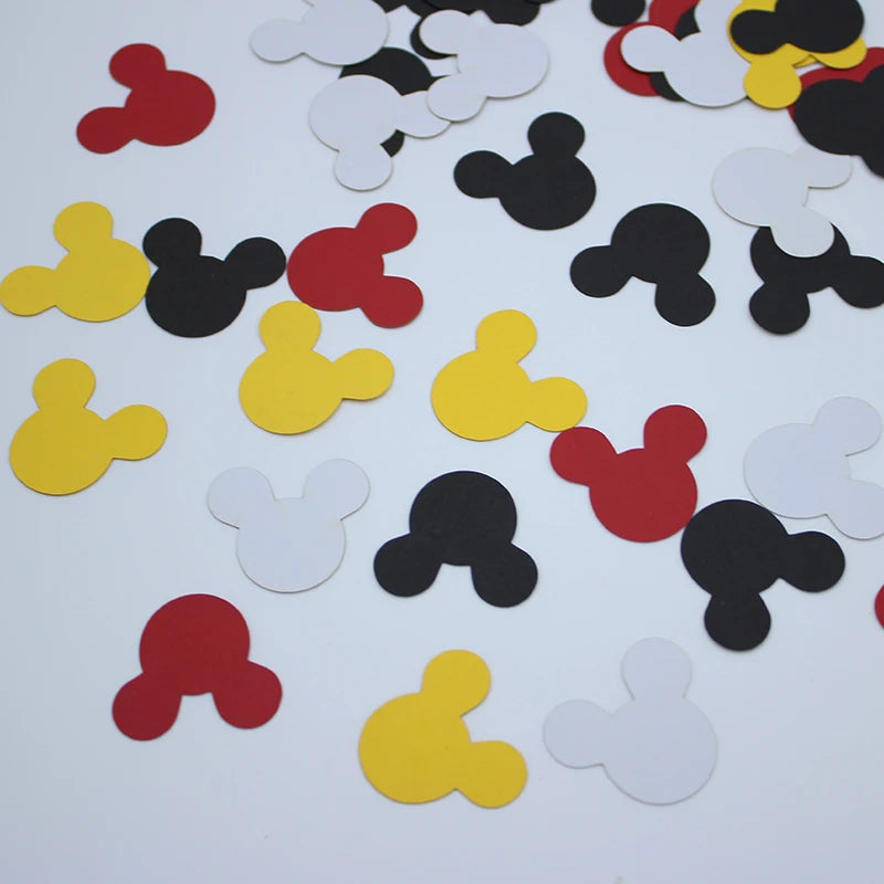 Baby shower script table confetti - Minnie Mouse confetti shower decoration, Minnie Mouse scattered confetti, Minnie Mouse baby