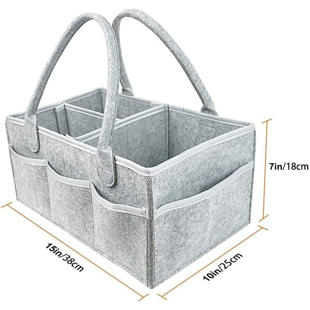 Baby Storage Bag Large Capacity Scientific Division Of Labor Lightweight And Convenient To Carry Stroller Accessories
