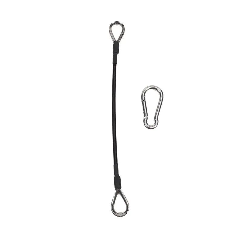 1/2Pcs 25cm Gym Cable Extension Compatible with Bowflex Home Gym Accessories for LAT/Tricep Pull Down and Leg Extensions Machine