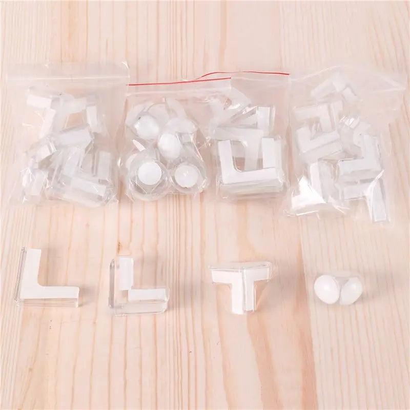 AFOURT-40 Pack Corner Protector,Protectors Guards Furniture Corner Guard & Edge Safety Clear And Transparent